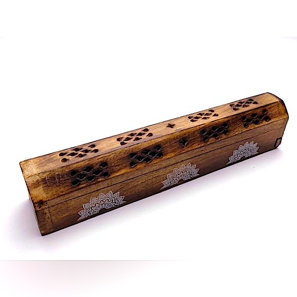 Other - Wooden Mandala Incense And Sage Stick Burner Holder